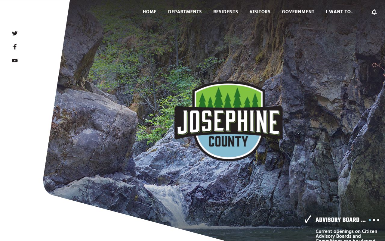 Josephine County Court records county government homepage